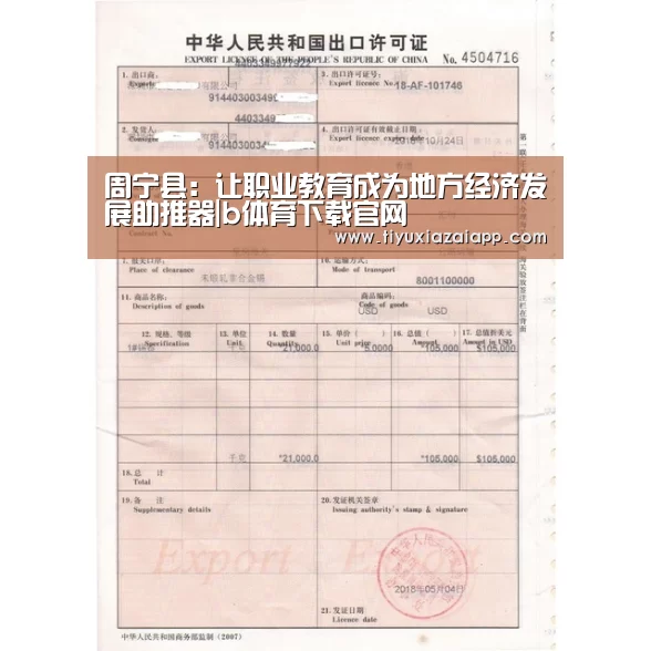 周宁县:让职业教育成为地方经济发展助推器|b体育下载官网(图1) bb体育官网下载